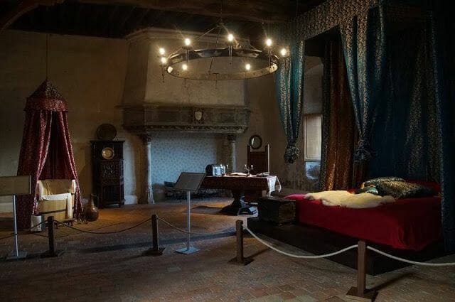 habitaciones castillo Dunois de Beaugency