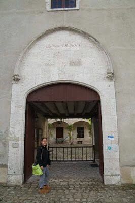 Castillo Dunois de Beaugency, entrada