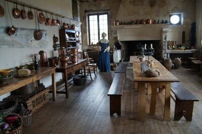 Castillo de Meung-Sur-Loire cocinas