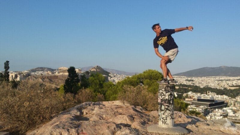 selfie - mejores free tours de Atenas