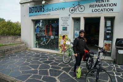 alquilamos biciccletas para hacer tramo ruta castillos Loira