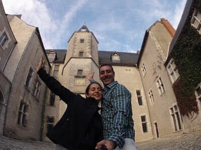 Castillo de beaugency en la ruta castillos Loira