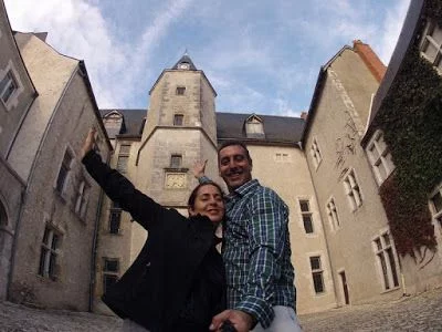 Castillo de beaugency en la ruta castillos Loira