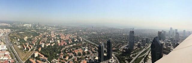barrio levent estambul desde sapphire
