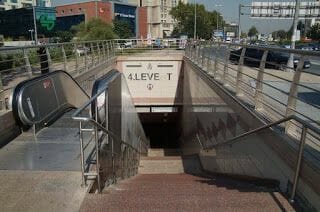 parada metro levent estambul