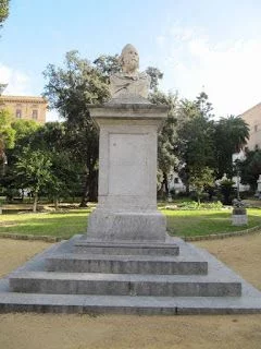 estatua garibaldi piazza Marina, parque garibaldi