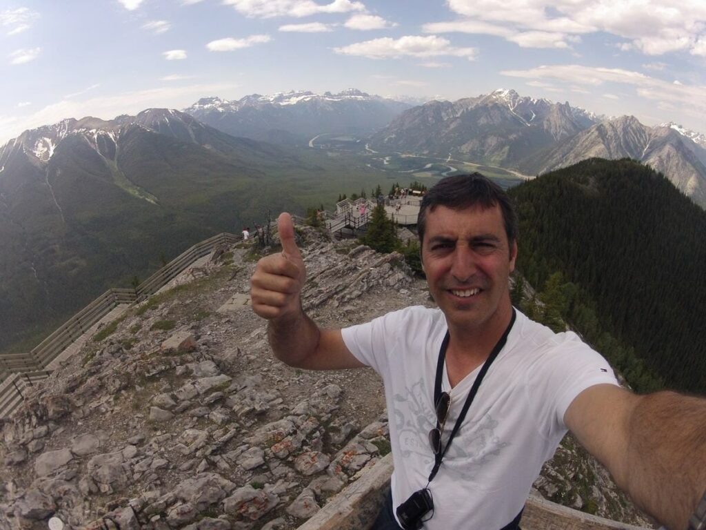 vistas desde Sulphur mountain