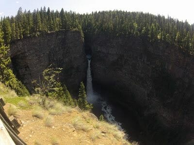 Spahats falls - Ruta de Mt ROBSON a Wells Gray