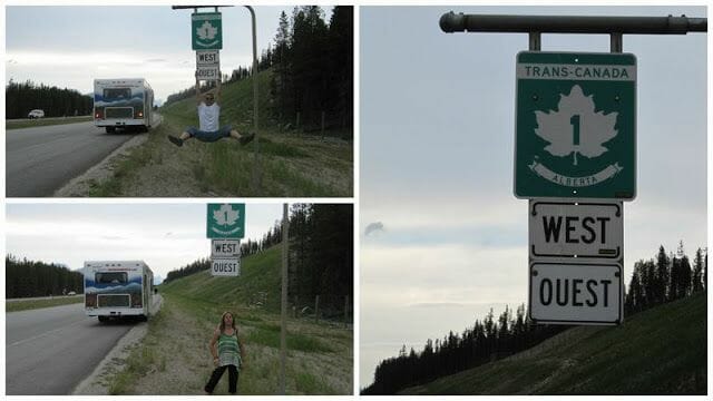 trans canada, de Banff a Jasper