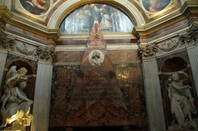 iglesia de Santa Maria dei popolo interior