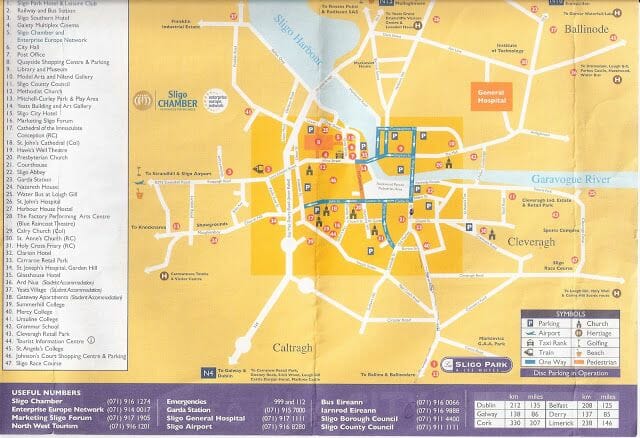 mapa de Sligo