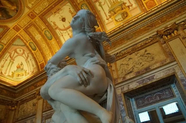 El rapto de Proserpina de Bernini  (Galleria Borghese)