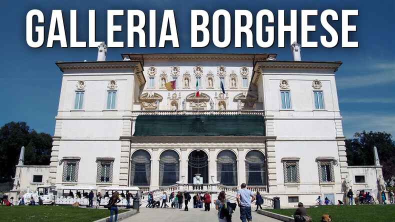 La visita de la Galleria Borghese en Roma