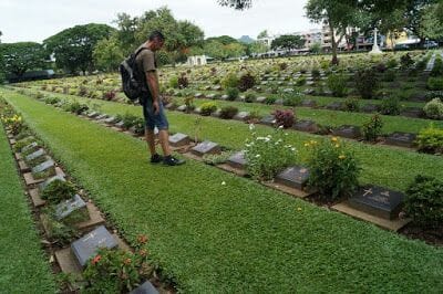 cementerio de Kanchanaburi