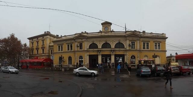 estación tren de Belgrado