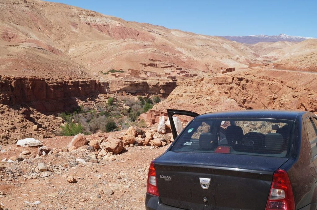 recorrido de Merzouga a Marrakech