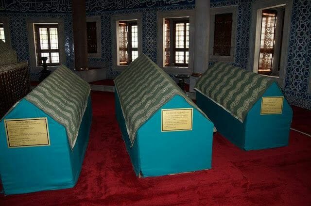 tumba Roxelana (Haseki Hürrem) y su hija Mihrimah - mezquita de Süleymaniye