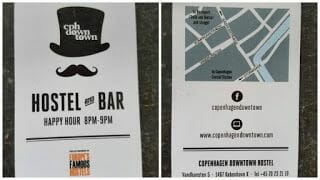 llave habitacion Copenhagen downtown hostel 