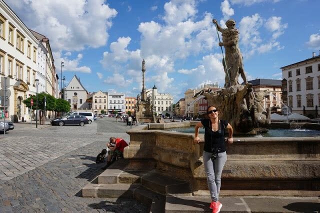 Fuente de Neptuno de Olomouc