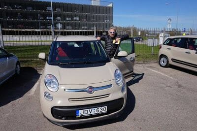 alquilar coche en Lituania