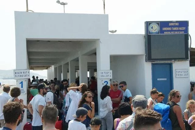ferry Naxos a Koufonisi