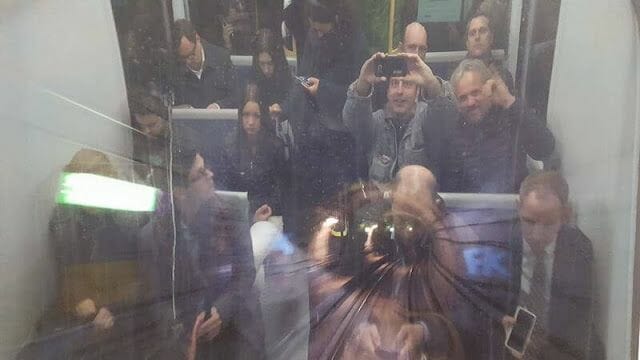 metro para ir del aeropuerto de Copenhague al centro