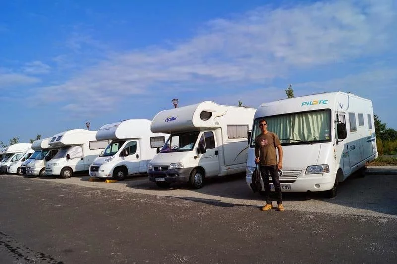 area autocaravanas monte san michel