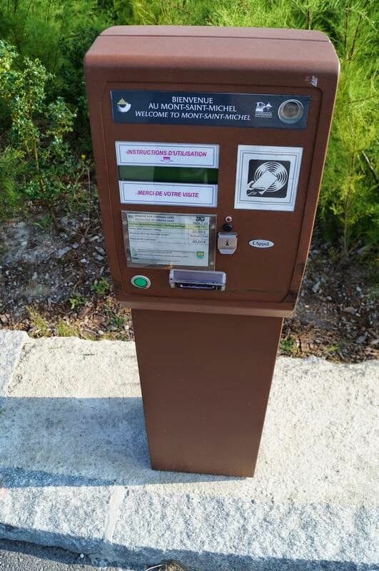 aparcar en monte San Michel