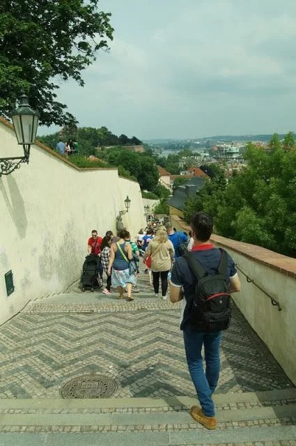 Bajada a Praga desde Torre Daliborka
