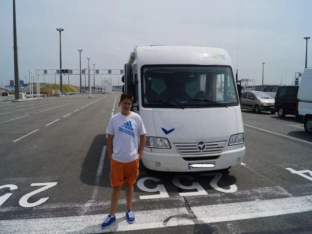 ferry Calais a Dover, paso canal de la Mancha
