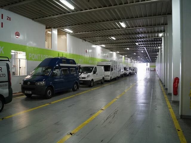 ferry Calais a Dover, paso canal de la Mancha