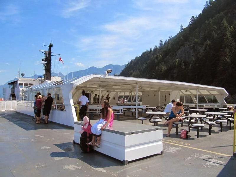 Cruzar en ferry a la isla de Vancouver en coche