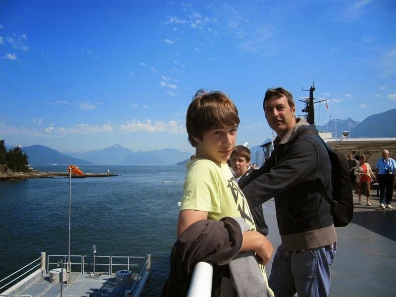 Cruzar en ferry a la isla de Vancouver en coche