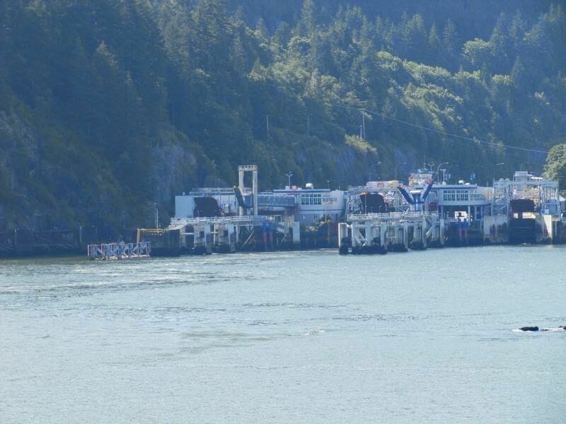 Cruzar en ferry a la isla de Vancouver en coche