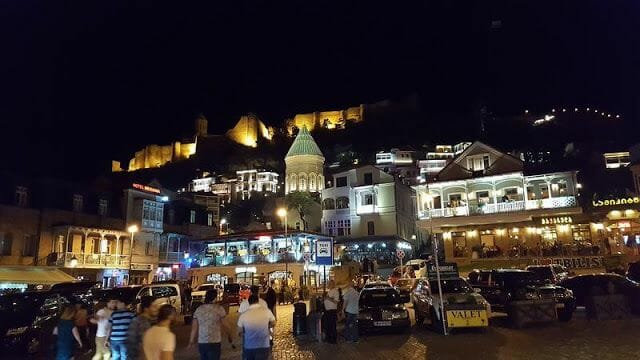 tbilisi de noche 