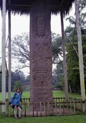 estelas de Copán en Honduras