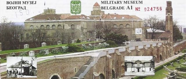 ENTRADA MUSEO MILITAR BELGRADO