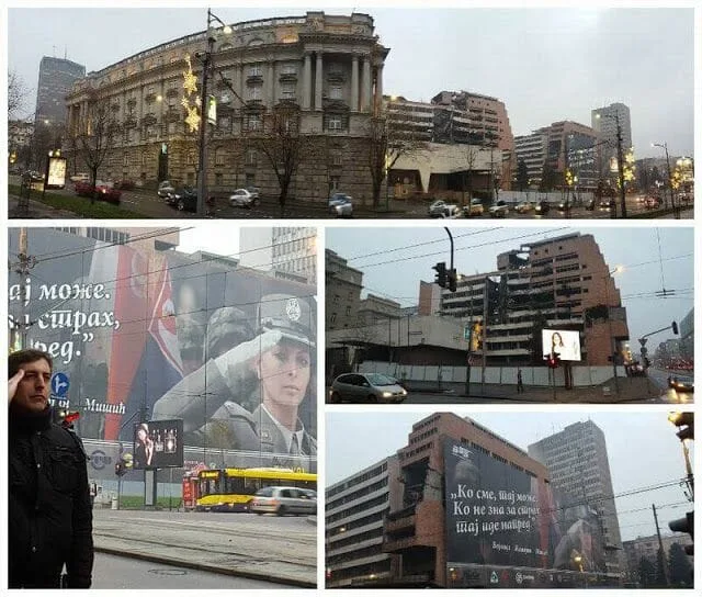 Ex Sede del Ministerio de Defensa Serbio