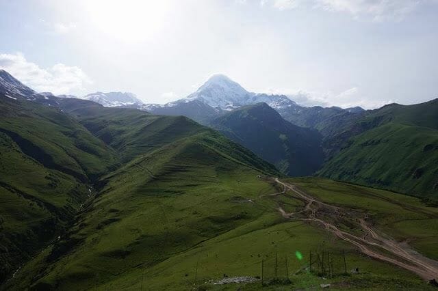 monte kazbek georgia