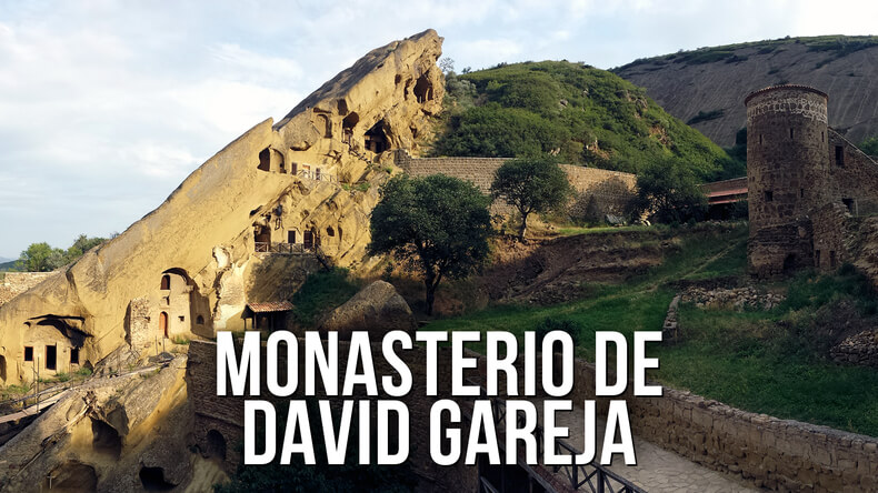 Monasterio de David Gareja, aislado entre Georgia y Azerbaiyán