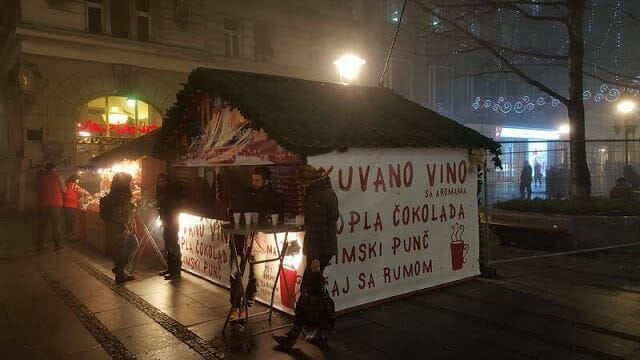 Belgrado navidad en serbia