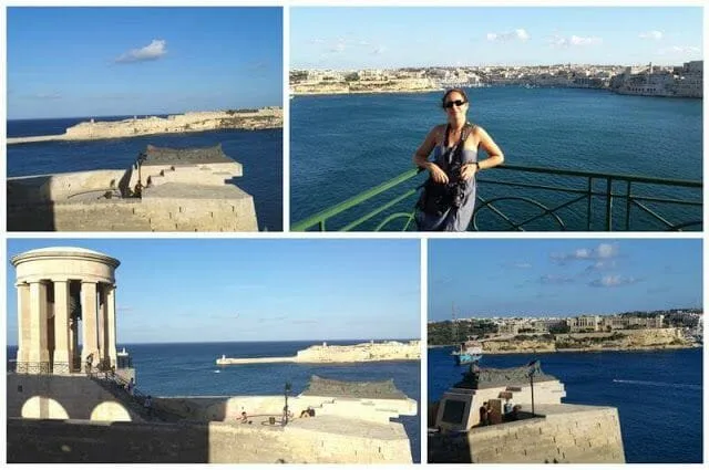 vistas desde JARDINES BARRAKKA la valeta