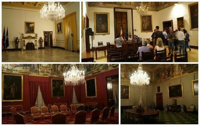 interior PALACIO DEL GRAN MAESTRE de la valeta