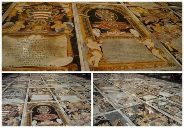 lapidas de LA CONCATEDRAL DE SAN JUAN
