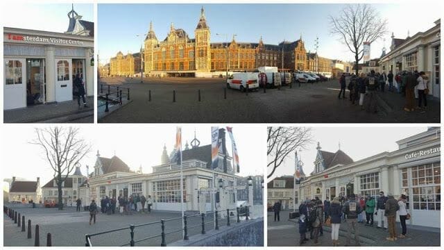 punto partida visita guiada por Amsterdam