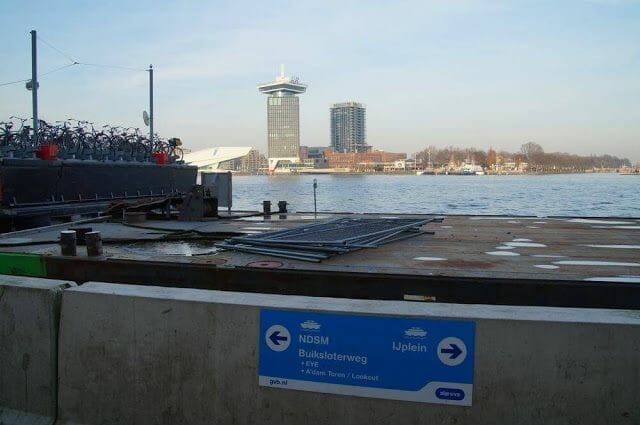 torre Adam desde estacion central amsterdam