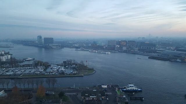 vistas estacion desde mirador A´DAM toren