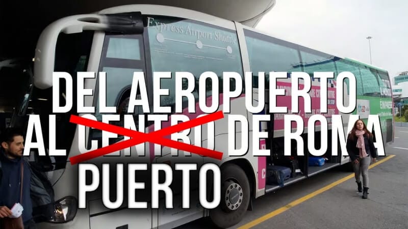 Cómo ir del Aeropuerto de Fiumicino al Puerto de Civitavecchia