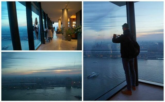 interior mirador torre A´DAM toren