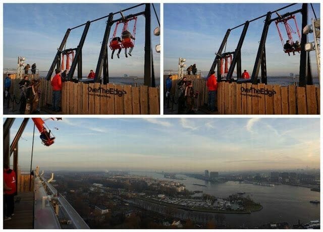 over the edge columpio amsterdam A´DAM toren